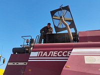 Обычный день уборочной страды