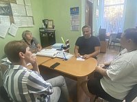 Глава района провел  очередной прием  участников СВО  и членов их семей 
