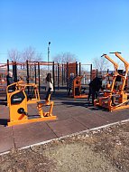 Безопасность превыше всего: координаторы проектов "Новая школа" и "Крепкая семья" проверили детские и спортивные площадки в Воскресенском районе