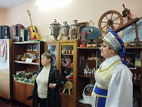 Школьники совершили экскурсию  в музейный уголок