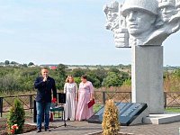 В Студеновке открылся обновленный мемориал