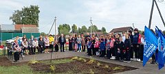 В Студеновке открылся обновленный мемориал