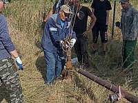 В селе Кошели заменили неисправный глубинный насос  на скважине