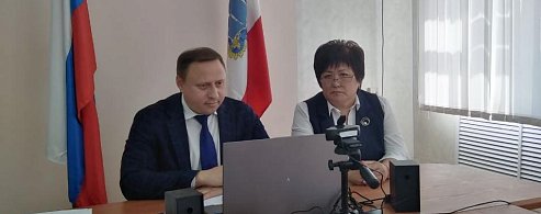 Состоялась «прямая линия»  с главой района Д.В. Павловым