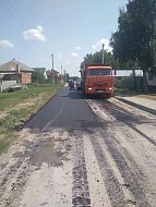 В Воскресенском районе увеличивается протяжённость дорог с асфальтовым покрытием