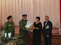 Казачья община получила поддержку от Женсовета Воскресенского района