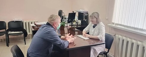 Главный врач ГУЗ СО "Воскресенская РБ" провела приём граждан