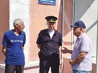 Председатель Общественного совета  при МО МВД России «Вольский» оценил  работу полиции на местах